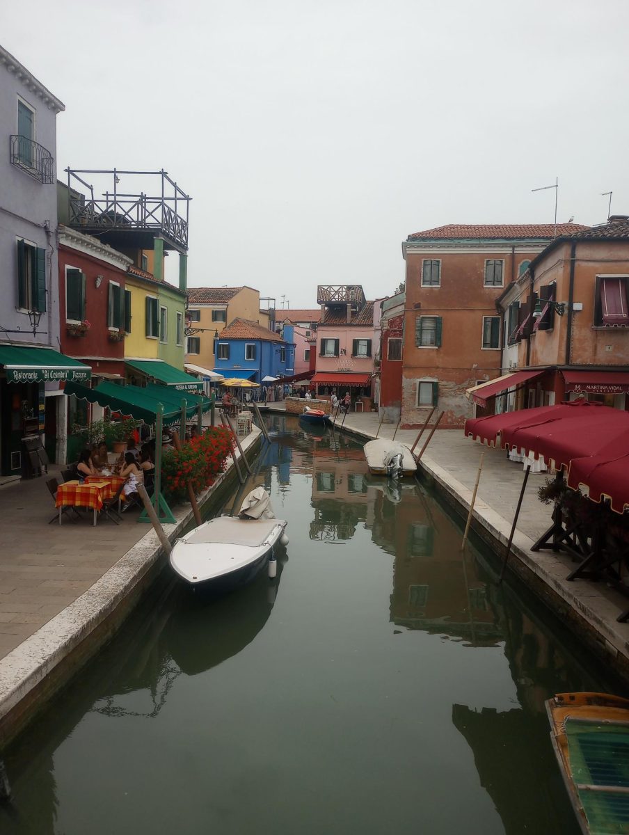 Canal in Murano, Italy